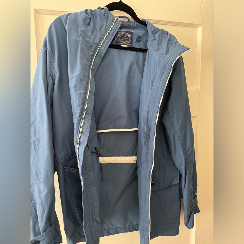 Jcrew men's rain jacket